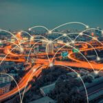 Efecto red | El secreto del crecimiento exponencial Gráfico de efecto red en una ciudad