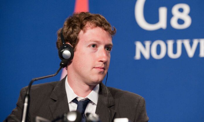Mark Zuckerberg en una conferencia