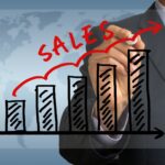 6 funciones del departamento de ventas | Área clave en una empresa gráfico de barras sobre ventas