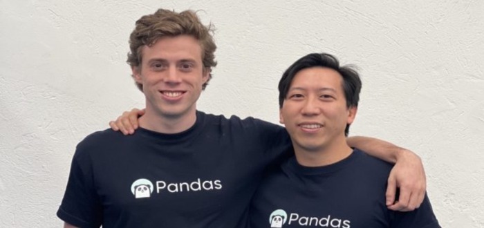 Marcos Esterli y Rio Xin, creadores de la plataforma de e-commerce Pandas.