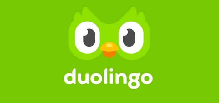 Logo de la app para aprender idiomas, Duolingo