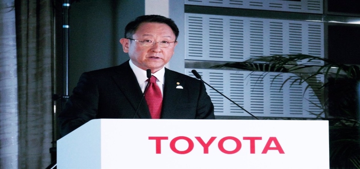 Akio Toyoda, líder de Toyota
