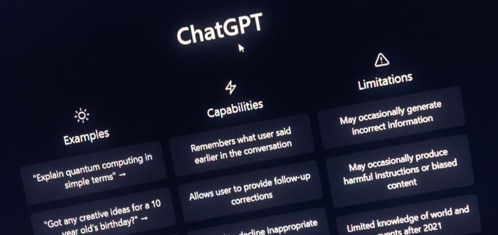 Interfaz del ChatGPT