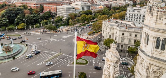 Plaza de Cibeles en Madrid