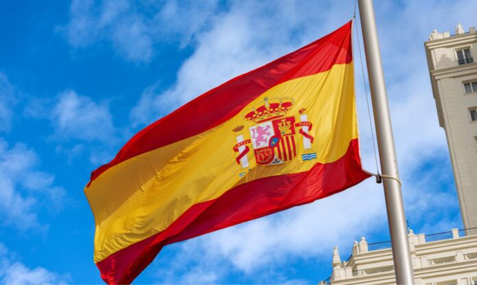 Bandera de España como símbolo de las startups españolas