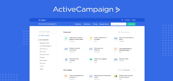 Automatización de ventas con Active Campaign