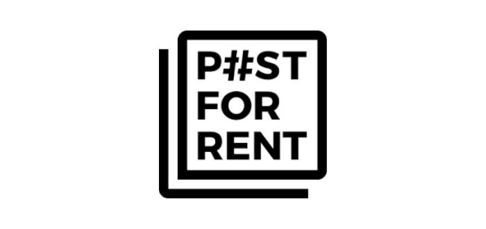 Logo de PostForRent, plataforma sobre cómo contactar a un influencer