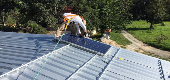 Instalación de paneles solares